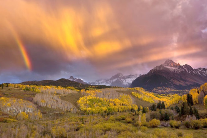 Đỉnh núi Sneffels, ở Colorado - Ảnh: Guardian