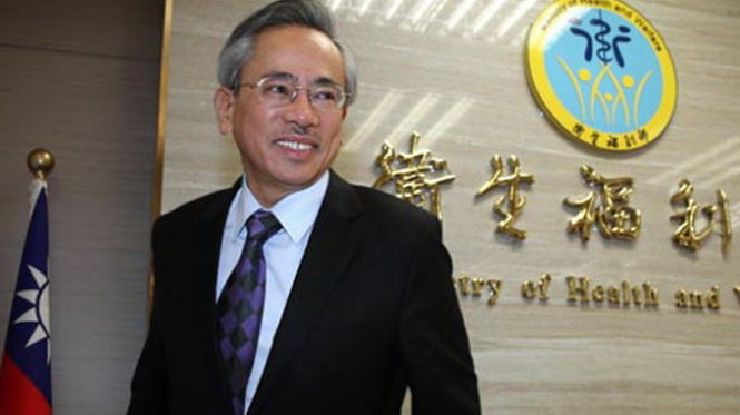 Ông Chiu Wen-Ta, người đứng đầu Cơ quan Y tế Đài Loan, từng là một bác sĩ - Ảnh: Want China Times