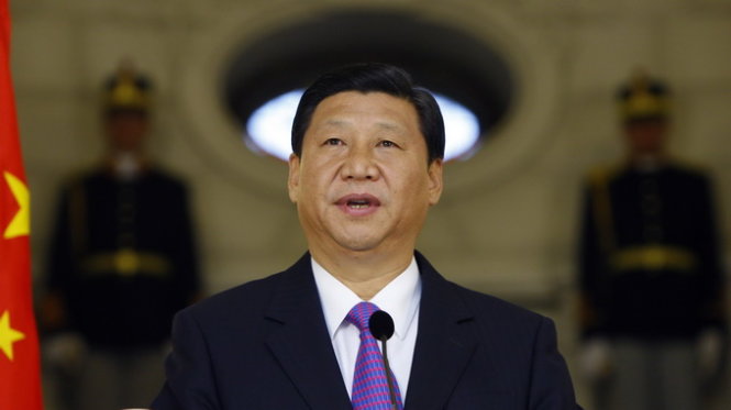 Chủ tịch Trung Quốc Tập Cận Bình đang mở chiến dịch truy quét tham nhũng “cả ruồi lẫn hổ” - Ảnh: Reuters