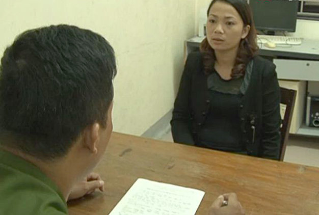 Bị can Lô Thị Hợi (19 tuổi, trú tại bản Canh Khịt, xã Yên Hòa, huyện Tương Dương, Nghệ An) có hành vi buôn bán phụ nữ - - Ảnh: An Khánh
