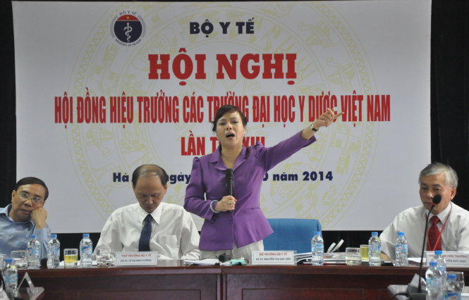 Bộ trưởng Bộ Y tế Nguyễn Thị Kim Tiến tâm đắc với đề xuất này và ngỏ ý có thể thực hiện ngay trong năm 2015.