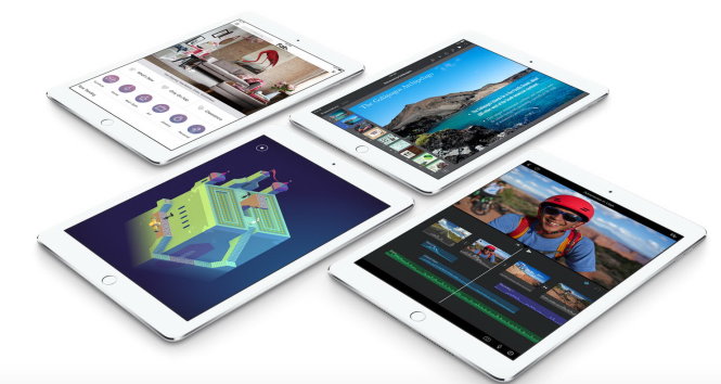 iPad Air 2, mỏng hơn, nhẹ hơn, mạnh hơn - Ảnh: Apple