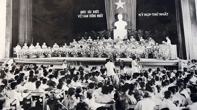 Một số hình ảnh đầu của Kỳ họp Quốc Hội khóa  đầu tiên tại nhà Trưng bày trong Quốc Hội - Ảnh: Việt Dũng
