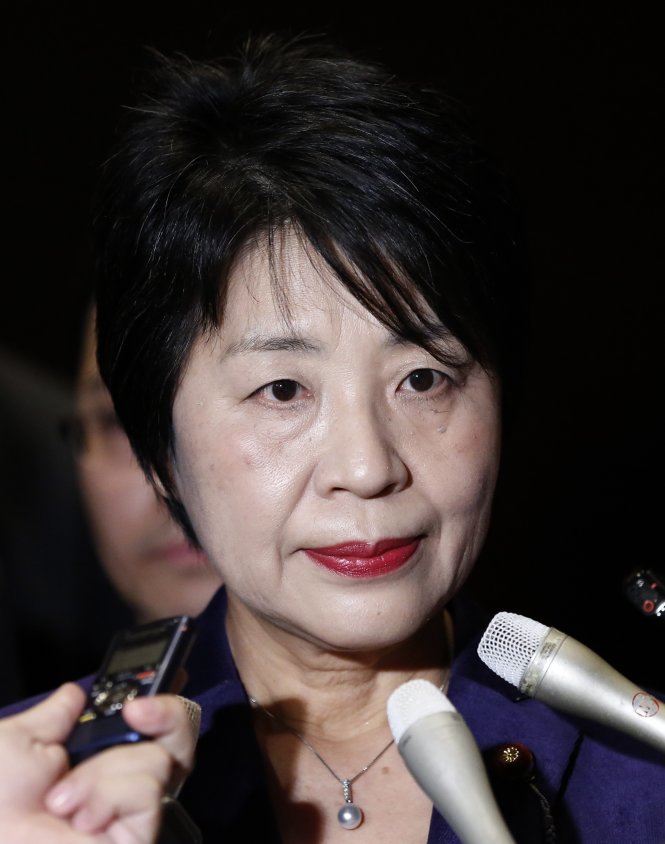 Tân Bộ trưởng tư pháp Yoko Kamikawa - Ảnh: Reuters