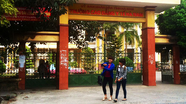Trường cao đẳng Y tế Hà Nam - Ảnh: Ngọc Quang