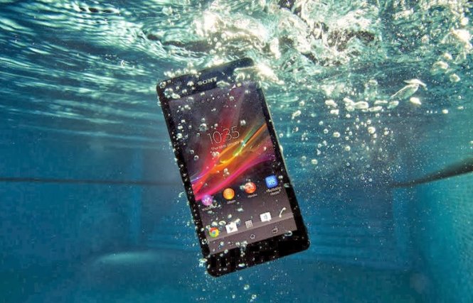 Xperia Z3, dòng smartphone chủ lực của Sony với khả năng chống thấm nước - Ảnh: Sony Mobile