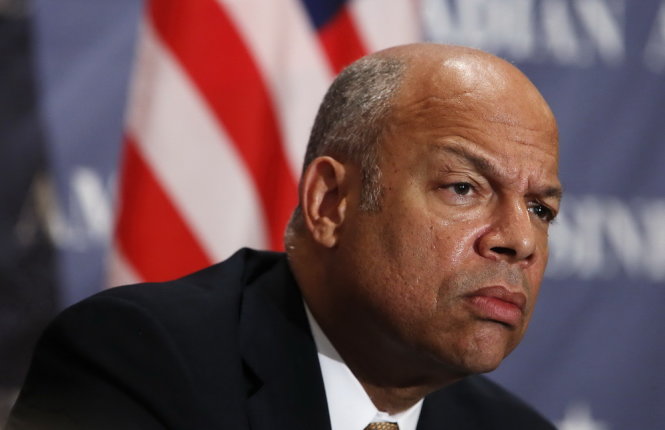 Bộ trưởng An ninh nội địa Mỹ Jeh Johnson cảnh báo nguy cơ khủng bố tại Mỹ Ảnh: Reuters
