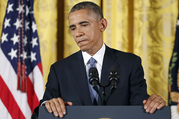 Đảng Dân chủ thất bại, nhưng ông Obama không tỏ ý muốn nhượng bộ - Ảnh: Reuters