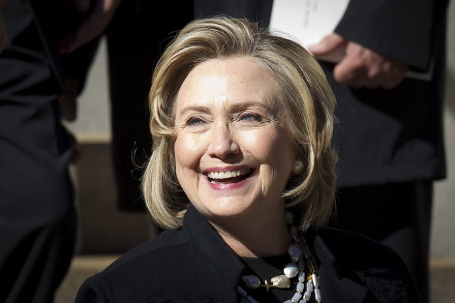 Cựu ngoại trưởng Mỹ Hillary Clinton - Ảnh: Reuters