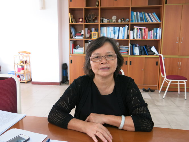 Bà Nguyễn Thị Bích - Ảnh: L.Thanh