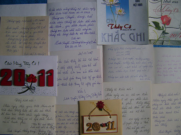 Chia sẻ 20 11 viết thiệp cho ngày nhà giáo Việt Nam