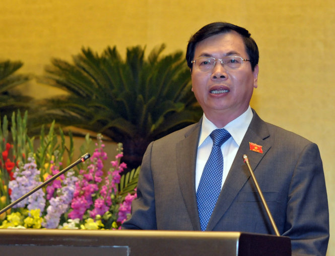 Bộ trưởng Vũ Huy Hoàng - Ảnh: Hoàng Nam