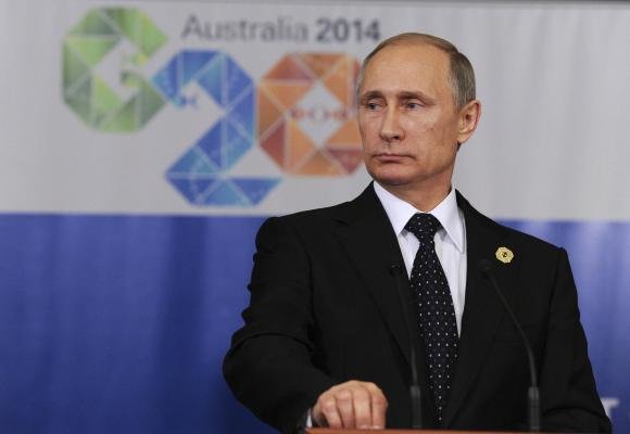 Nga mới đây bác tỏ tin ông Putin bỏ hội nghị G20 để về sớm vì bị công kích liên quan đến tình hình Ukraine - Ảnh: Reuters