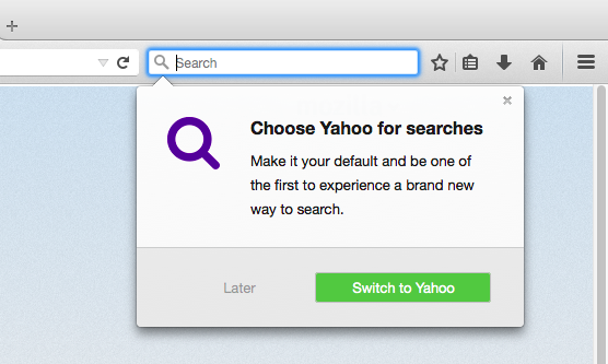 Yahoo! Search được chào mời sử dụng thay thế Google Search - Ảnh: TheNextWeb