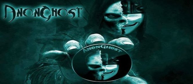 Biểu tượng một nửa người bí mật (Anonymous) và một nửa là hồn ma (Ghost) của nhóm AnonGhost - Ảnh minh họa: Techworm