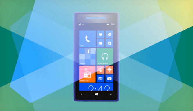 HTC 8X dùng Windows Phone - Ảnh minh họa: Internet