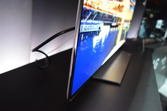 Kiểu dáng thiết kế bo viền của tivi LG mới trong năm 2015 - Ảnh: Digital Trends