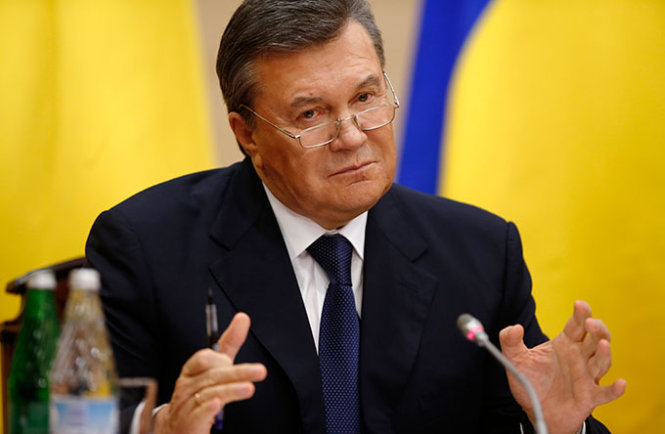 Ông Yanukovich hiện đang sống tại Nga - Ảnh: US News