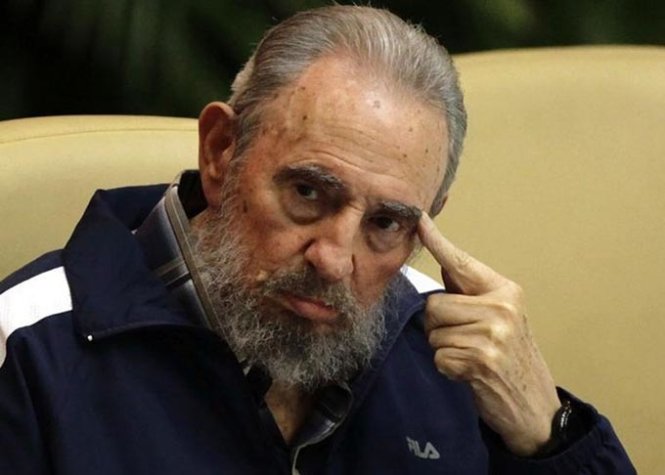 Cựu chủ tịch Fidel Castro - Ảnh: Reuters