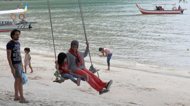 Bãi biển Monkey (Penang – Malaysia) - Ảnh: Tấn Phong