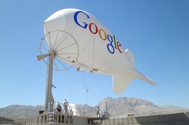Google từng có tham vọng phủ sóng Wi-Fi khắp thế giới bằng những khinh khí cầu – Ảnh minh họa: Internet