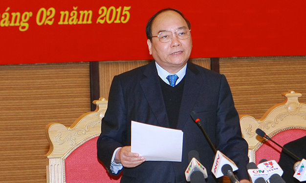 Phó thủ tướng Nguyễn Xuân Phúc - Ảnh: Lâm Hoài