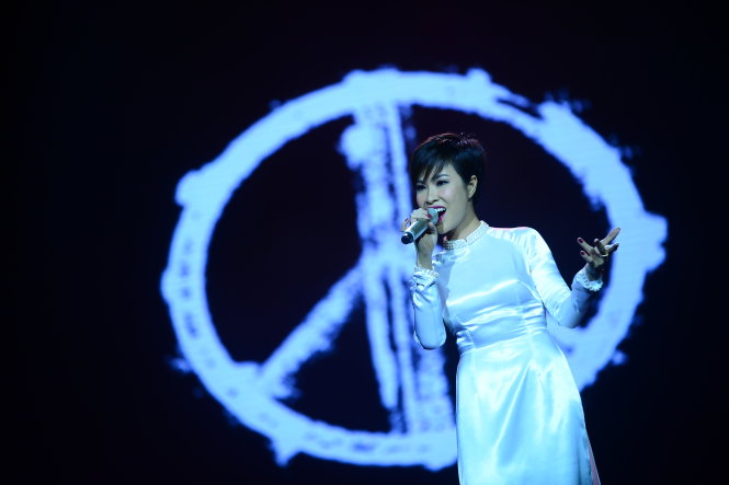Uyên Linh sẽ cùng Dũng Dalat trình diễn ca khúc trong album mới tại TLMN - Ảnh: Quang Định