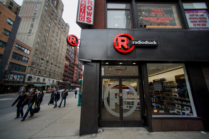 Một cửa hàng Radioshack – Ảnh: Wall Street Journal