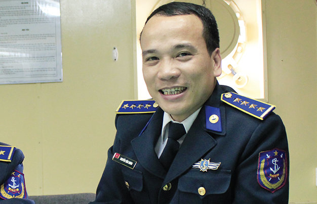 Thuyền trưởng Nguyễn Văn Hưng - Ảnh: My Lăng