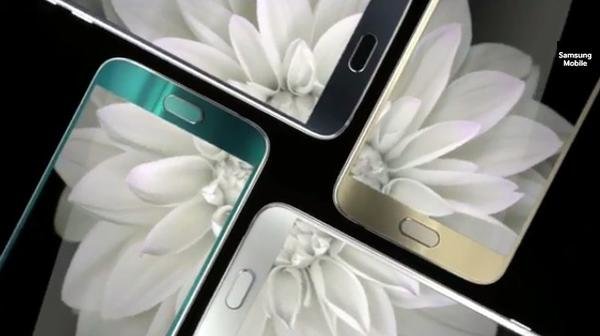 Galaxy S6 có bốn màu - Ảnh chụp giao diện YouTube Live - PhoneArena