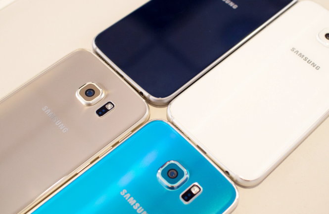 Bốn màu của Galaxy S6 - Ảnh: Android Central