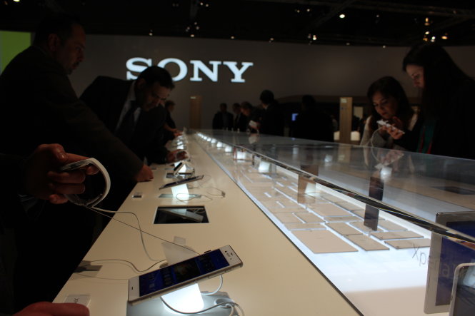 Tablet và smartphone Sony ra mắt tại MWC 2015 - Ảnh: Neowin