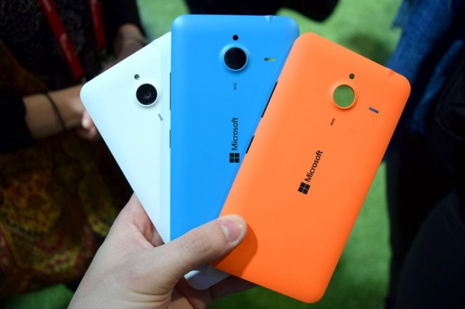 Ba màu Microsoft Lumia 640 XL - Ảnh: Digital Trends
