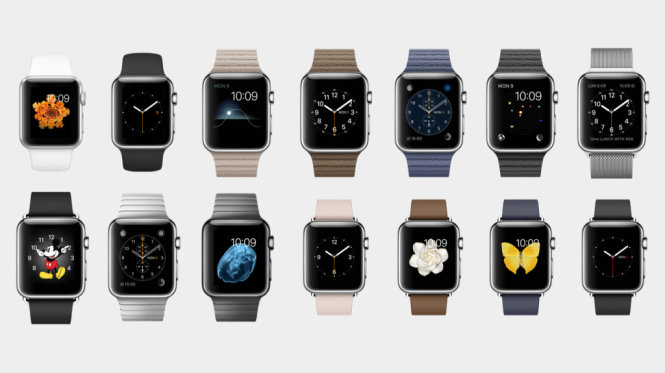 Đồng hồ thông minh Apple Watch ra mắt - Ảnh: Apple