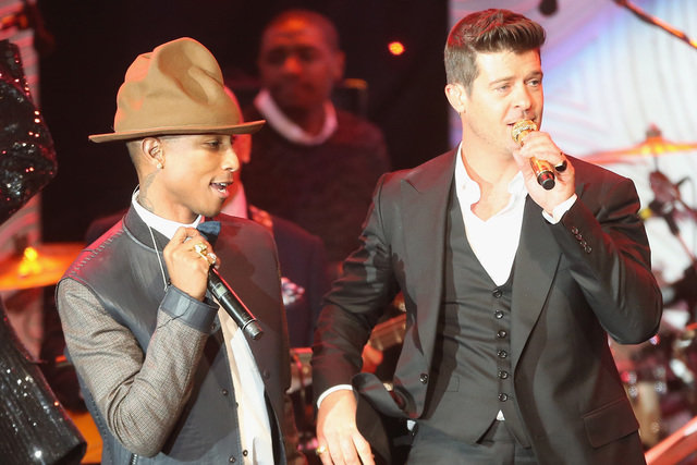 Robin Thicke và Pharrell William 