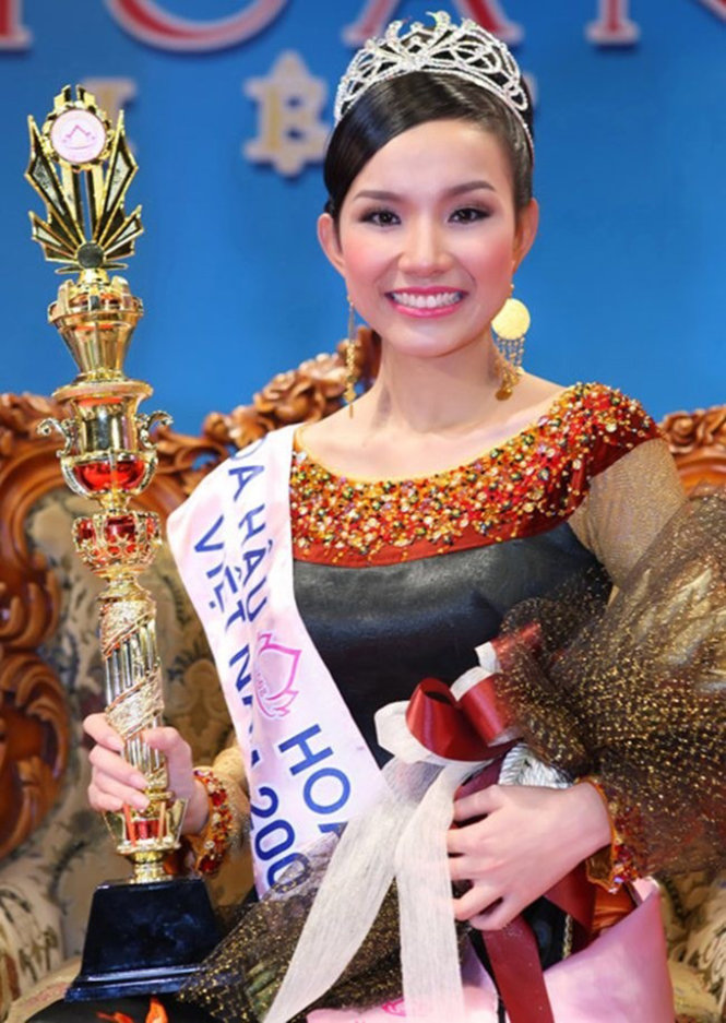 Hoa hậu Hoàn Vũ VN 2008 Thùy Lâm - Ảnh: BTC