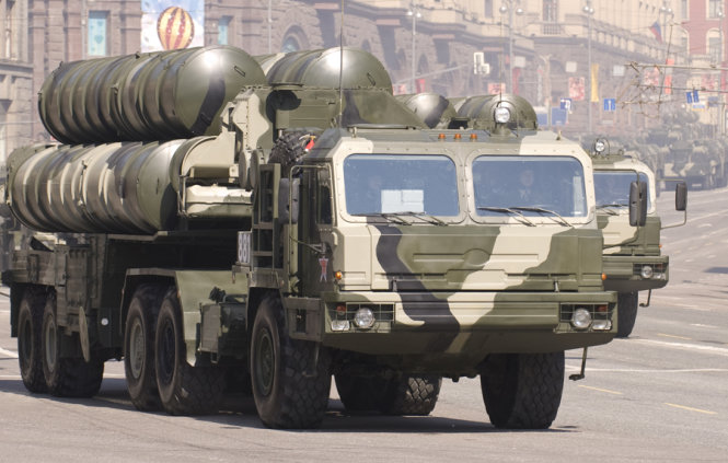 Hệ thống tên lửa phòng không S-400 Triumf của Nga - Ảnh: Wikipedia