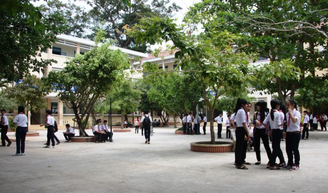 Trường THCS Lý Tự Trọng - Ảnh: Sơn Bình