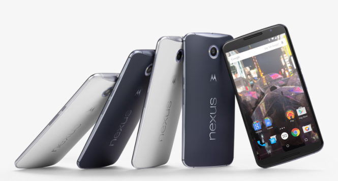 Smartphone cao cấp Google / Motorola Nexus 6 - Ảnh: Internet