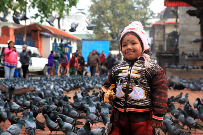 Sẽ còn rất lâu mới gặp lại nụ cười này ở quảng trường Kathmandu