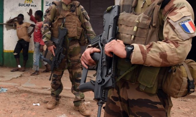 Binh lính Pháp làm nhiệm vụ ở Bangui (ảnh minh họa) - Ảnh: AFP