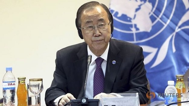 Tổng Thư ký LHQ Ban Ki Moon - Ảnh: Reuters