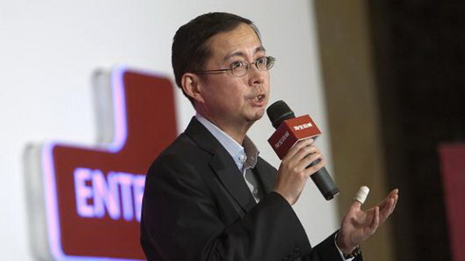 Daniel Zhang, tân giám đốc điều hành (CEO) của Alibaba - Ảnh: CNBC