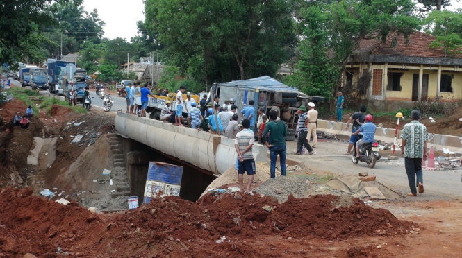 Hiện trường vụ tai nạn