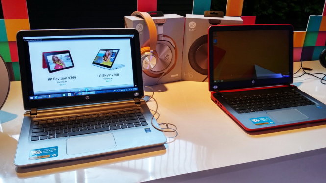 Máy tính xách tay HP Pavilion mới với công nghệ âm thanh từ Bang & Olufsen - Ảnh: Phong Vân