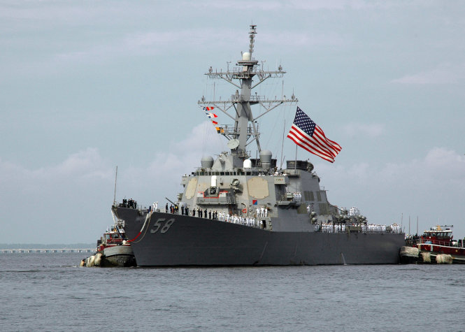 Tàu USS Laboon - Ảnh: wikimedia.org