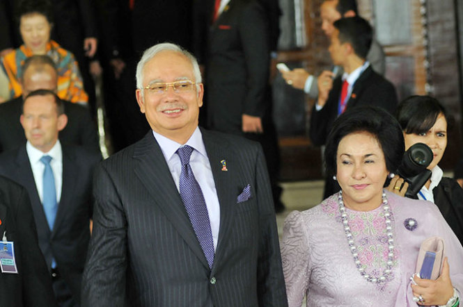 Thủ tướng Malaysia Najib Razak - Ảnh: AP