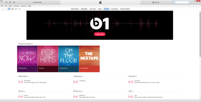 Đài radio miễn phí Beats 1 trong Apple Music