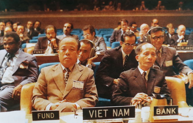 Đại diện Ngân hàng Nhà nước VN tham dự Hội nghị tài chính thế giới tại Manila năm 1976 trong tình hình bị Mỹ cấm vận gay gắt - Ảnh tư liệu