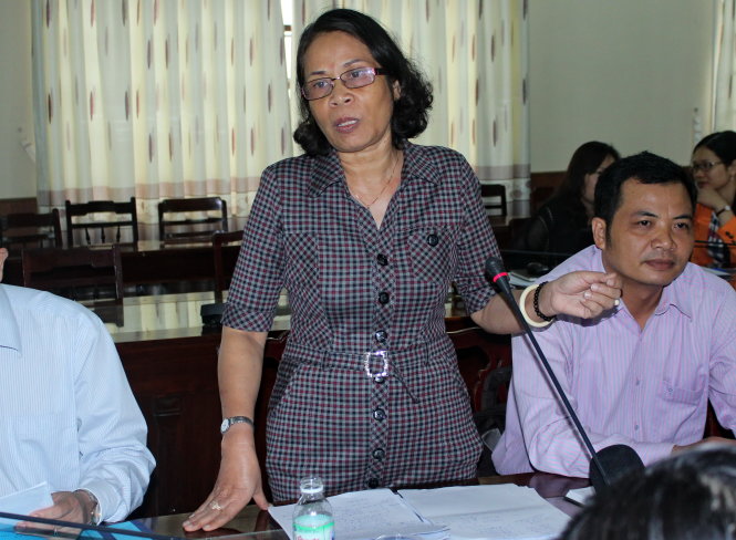 Bà Mai Hoan Niê Kđăm – phó chủ tịch UBND tỉnh Đắk Lắk: “Không có vốn đối ứng, các chương trình ODA giảm hiệu quả, kéo dài. Tỉnh rất khó khăn về vấn đề này” - Ảnh: Hà Bình